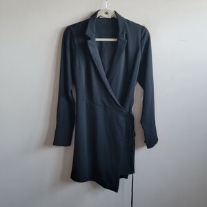 Petal and Pup Sumit Blazer Dress Black